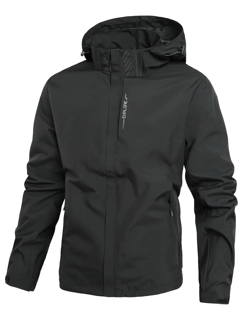 Norberto - Chaqueta Impermeable De Manga Larga