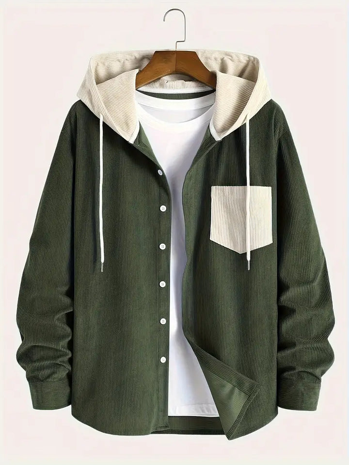Costas - Sudadera Con Cremallera Y Textura De Pana