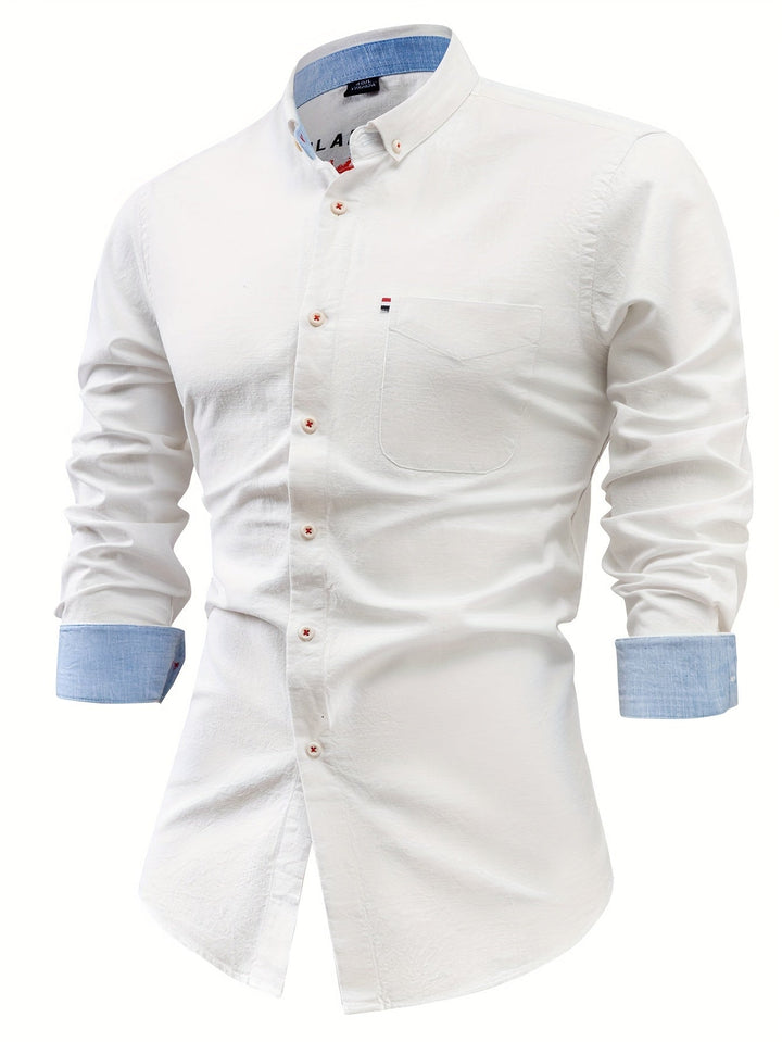 Nolan - Camisa De Manga Larga Con Botones
