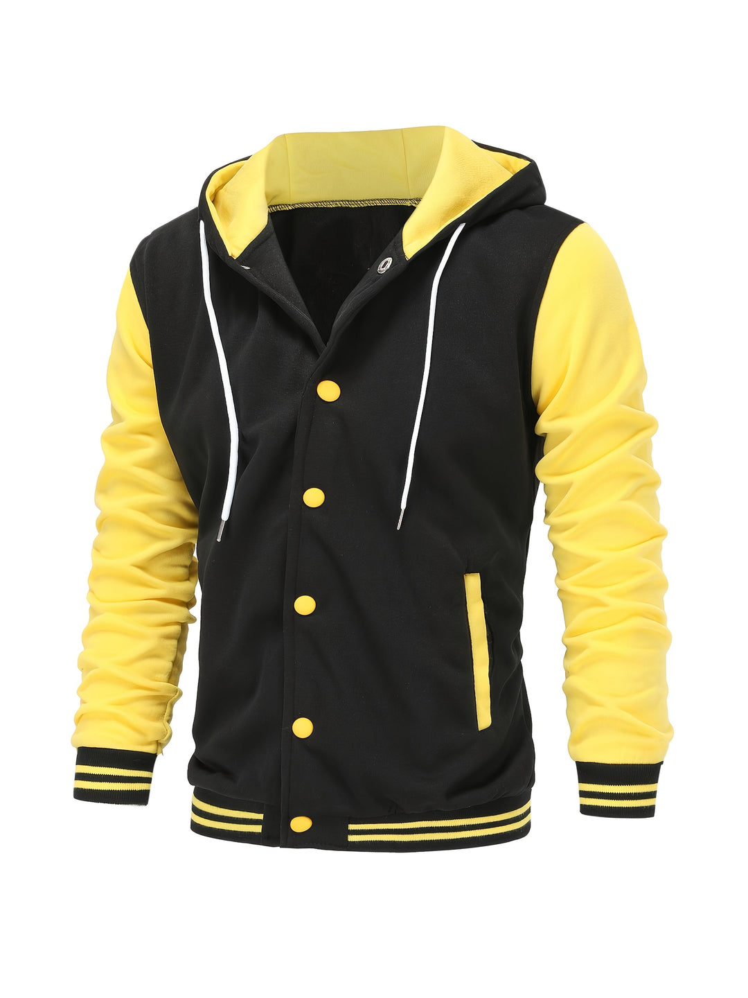 Askhat - Chaqueta De Béisbol De Manga Larga Con Capucha