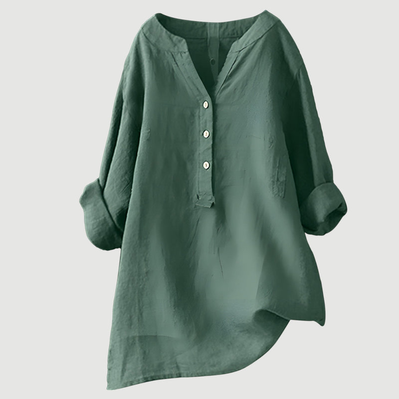 Zarina - Blusa Cómoda De Lino