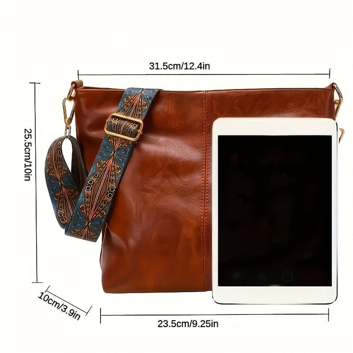 Mirelda - Bolso Bandolera Informal Con Correa Ancha