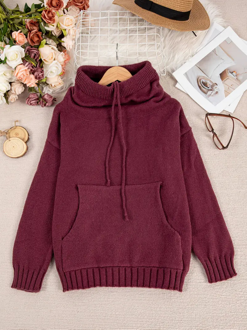 Natala -  Jersey De Punto Con Bolsillo Canguro