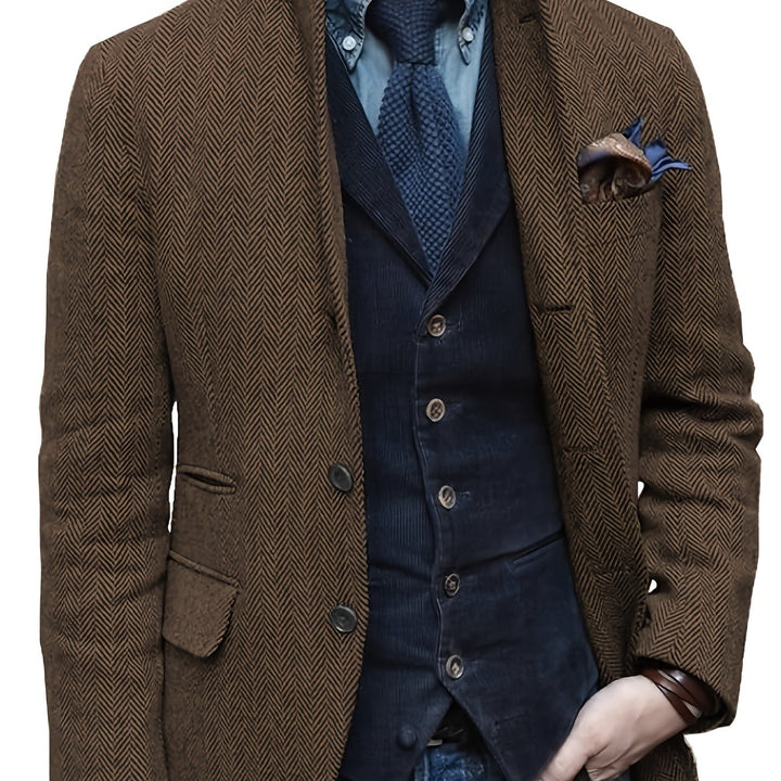 Dvian - Elegante Chaqueta Con Botones