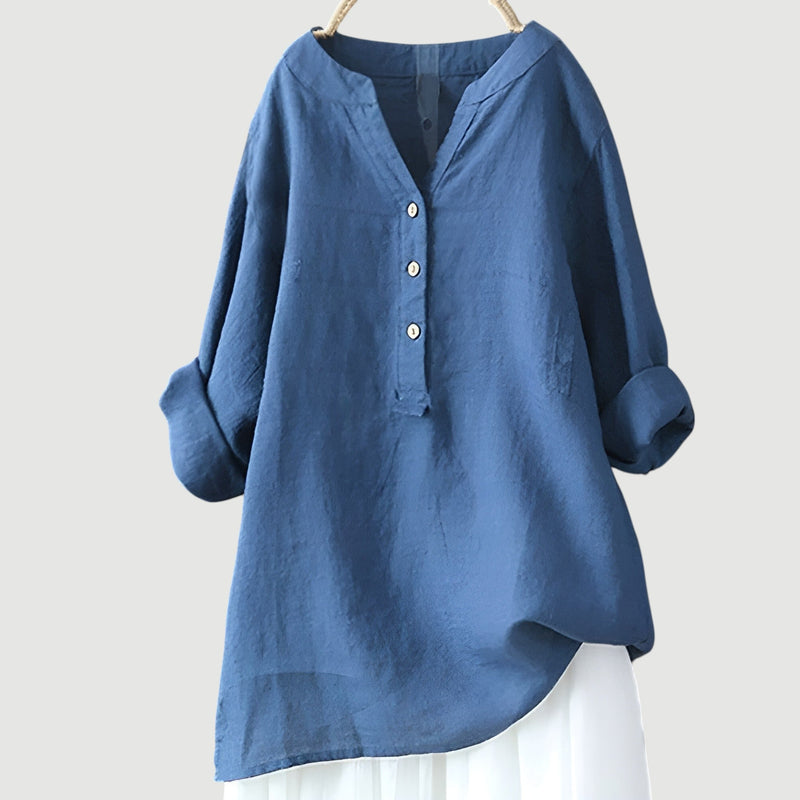 Zarina - Blusa Cómoda De Lino
