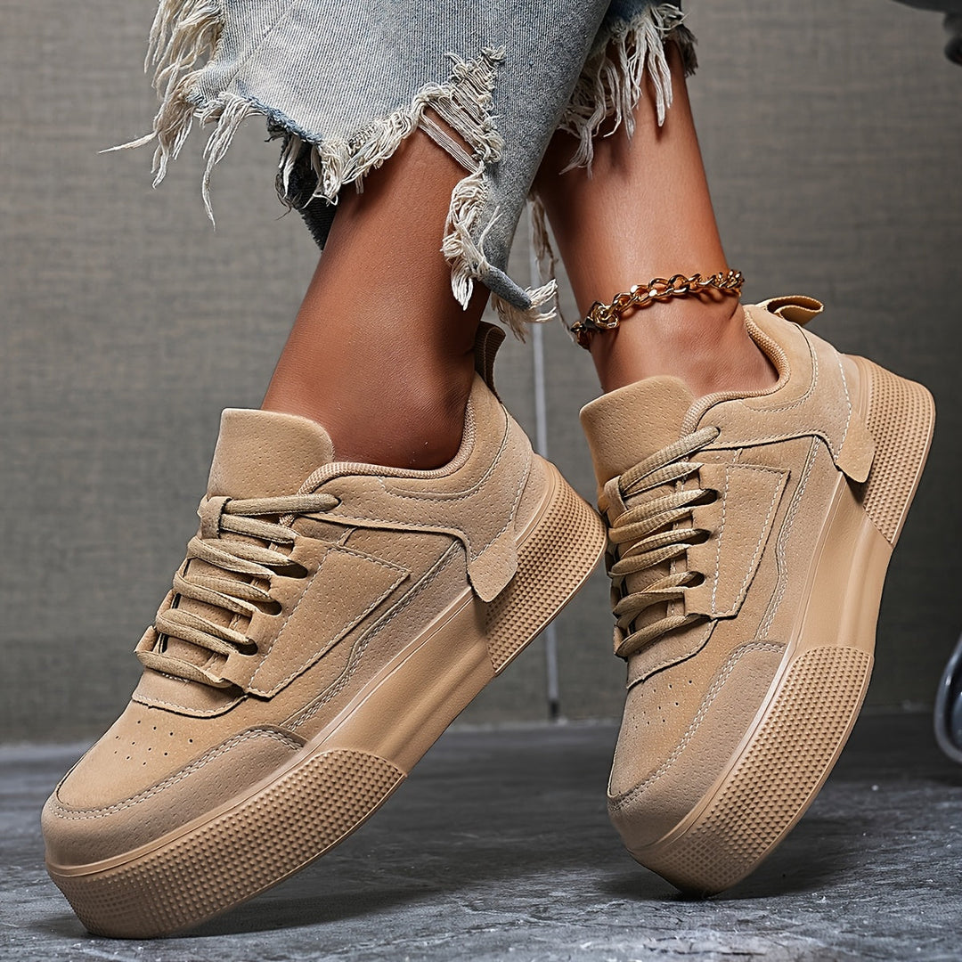 Namira - Zapatillas Con Cordones y Puntera Redondeada