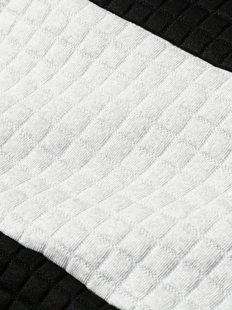 Arvid - Sudadera Con Capucha Texturizada y Bloques De Color