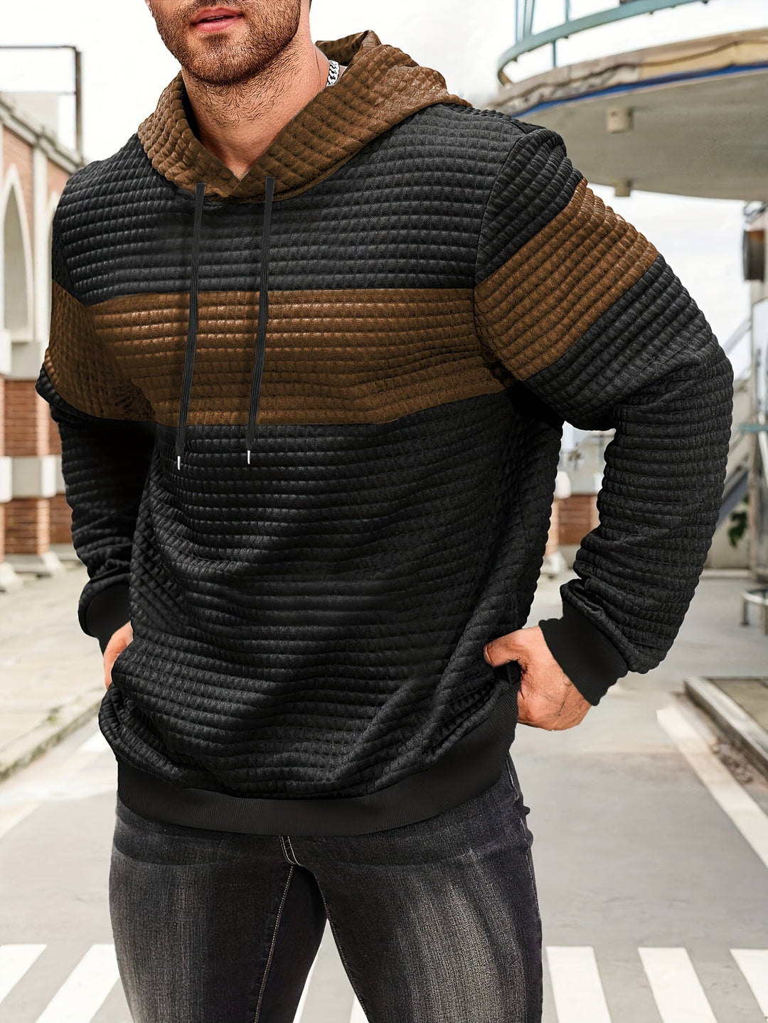 Fredric - Sudadera Con Capucha Elegante Y Bloqueante