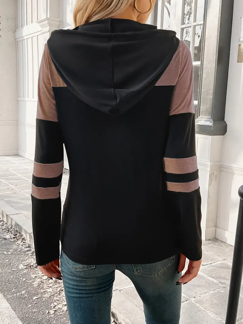 Tahliah - Sudadera Con Capucha y Manga Larga Informal