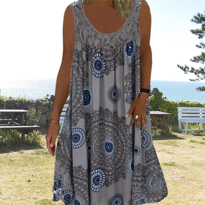 Paduch - Informal Verano Sin Mangas Vestido Con Estampado