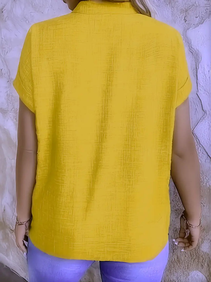 Rosabelle - Blusa Informal Con Cuello En V
