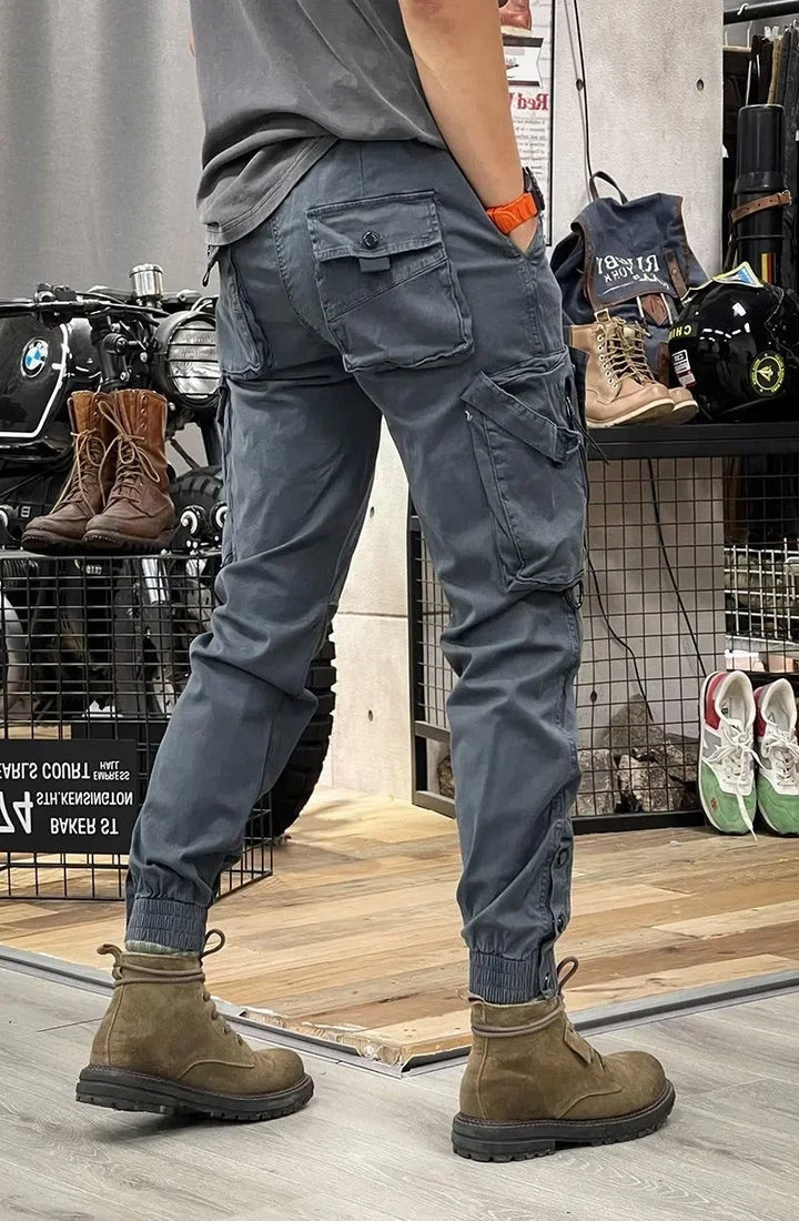Guntram - Pantalones Cargo Elásticos Con Elastano