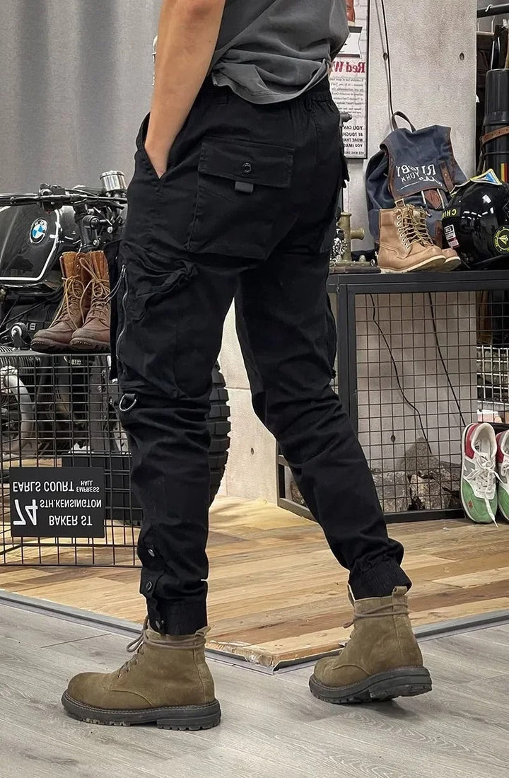 Guntram - Pantalones Cargo Elásticos Con Elastano