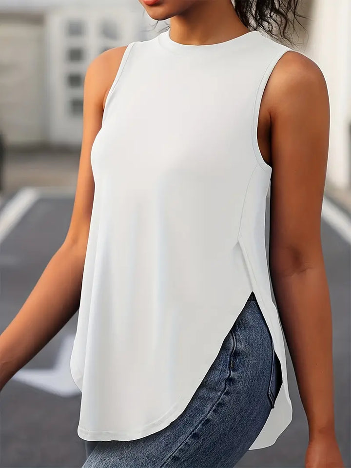 Desirae - Camisa Sin Mangas Transpirable