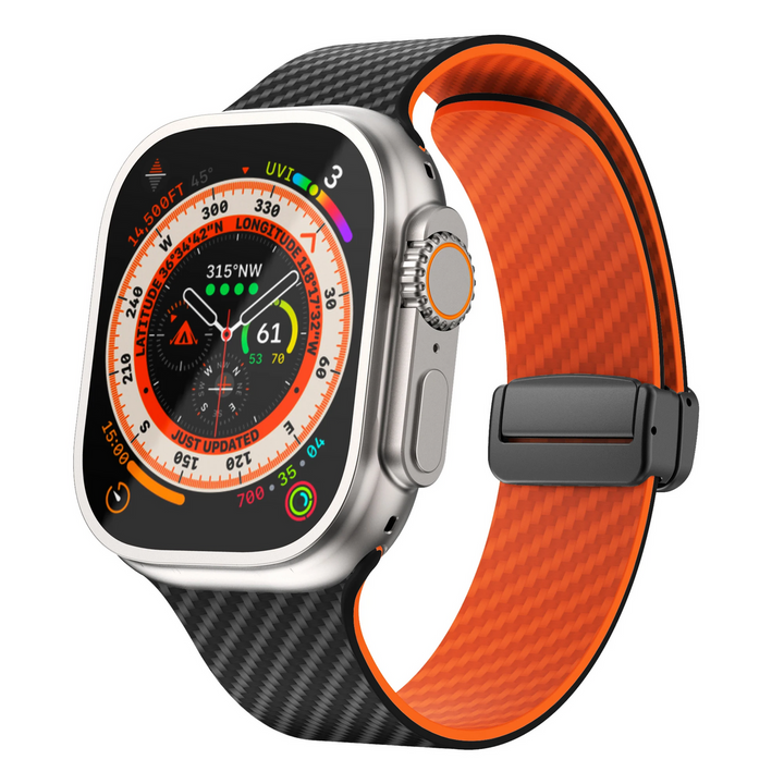 FuryBand -  Correa para Apple Watch Fury de Fibra de Carbono