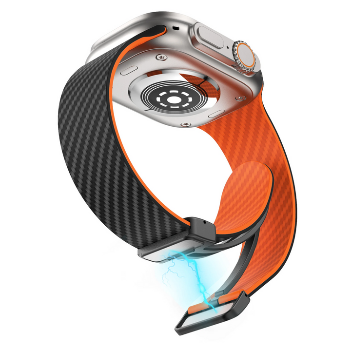 FuryBand -  Correa para Apple Watch Fury de Fibra de Carbono