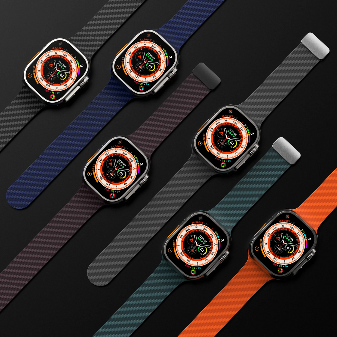 FuryBand -  Correa para Apple Watch Fury de Fibra de Carbono