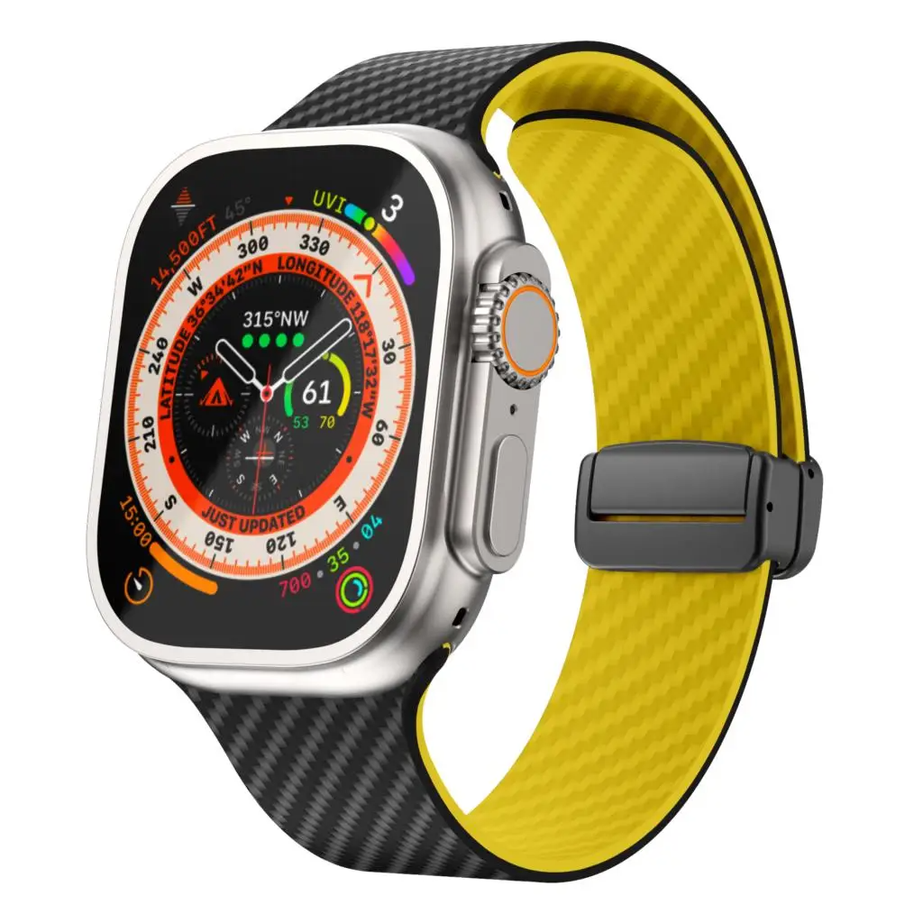 FuryBand -  Correa para Apple Watch Fury de Fibra de Carbono