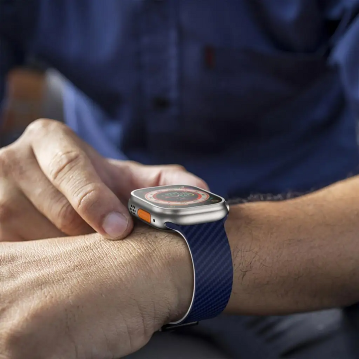 FuryBand -  Correa para Apple Watch Fury de Fibra de Carbono