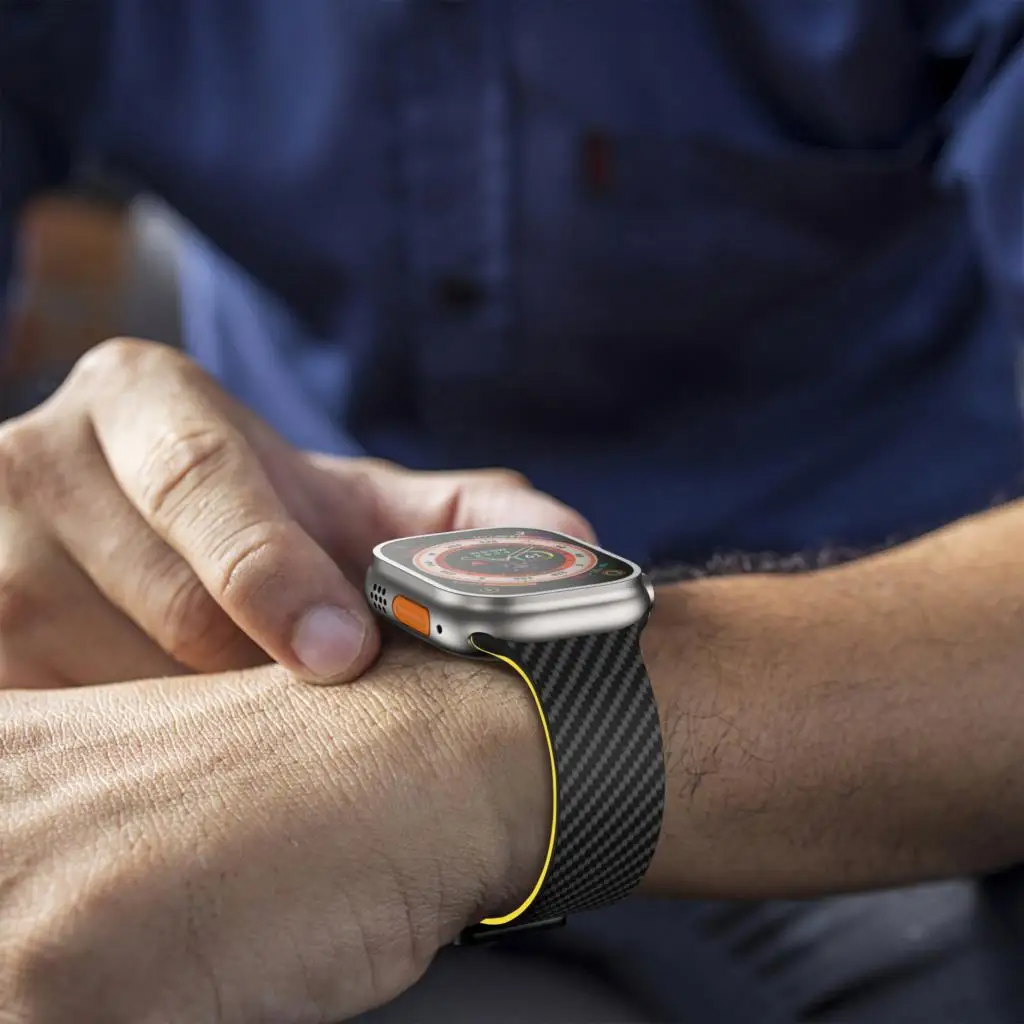 FuryBand -  Correa para Apple Watch Fury de Fibra de Carbono
