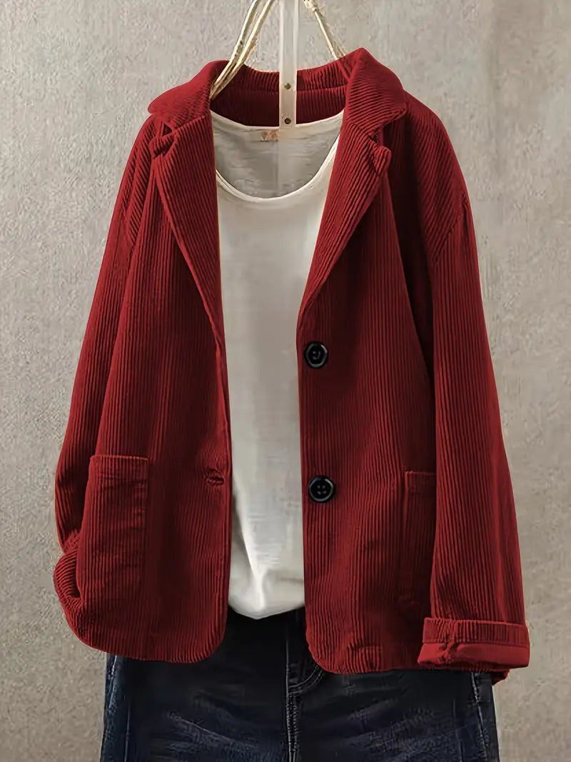 Nehara - Blazer Informal De Manga Larga