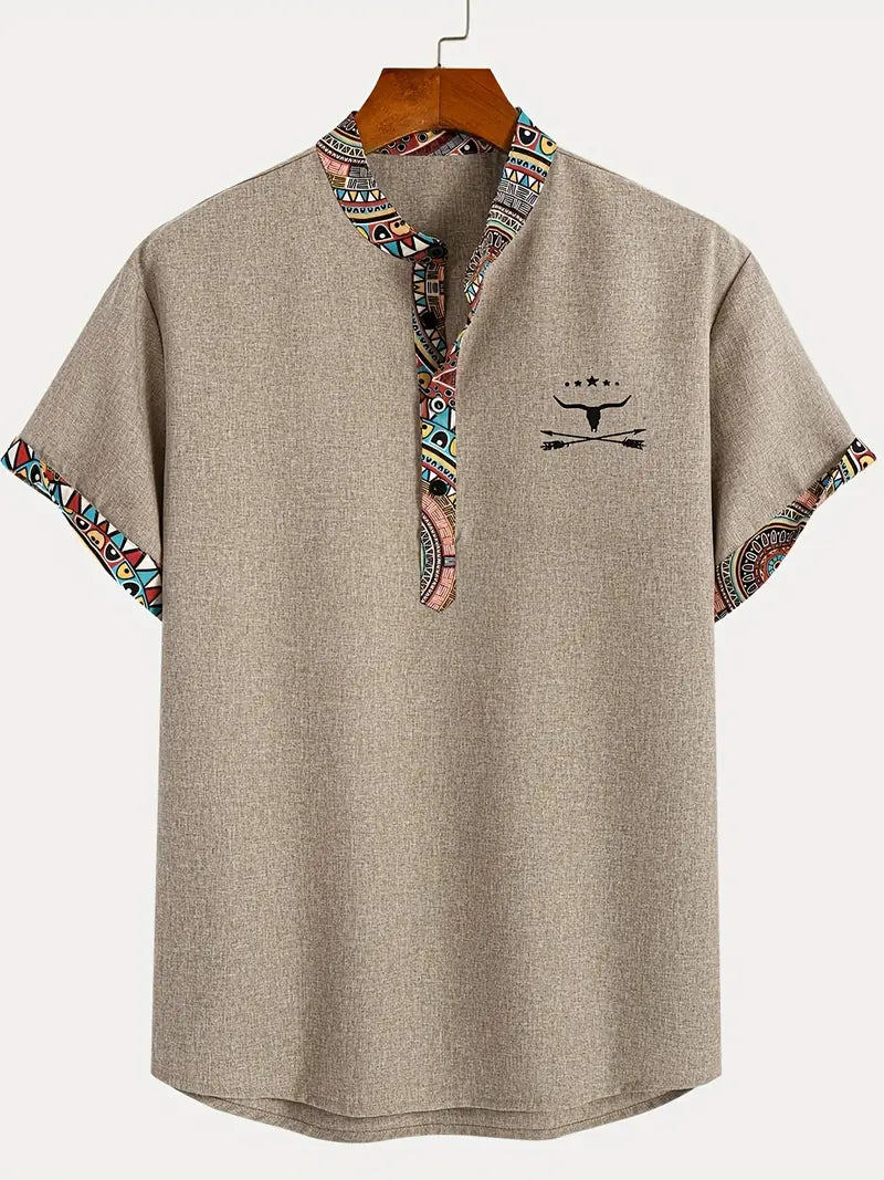 Murat - Elegante Camisa De Manga Corta