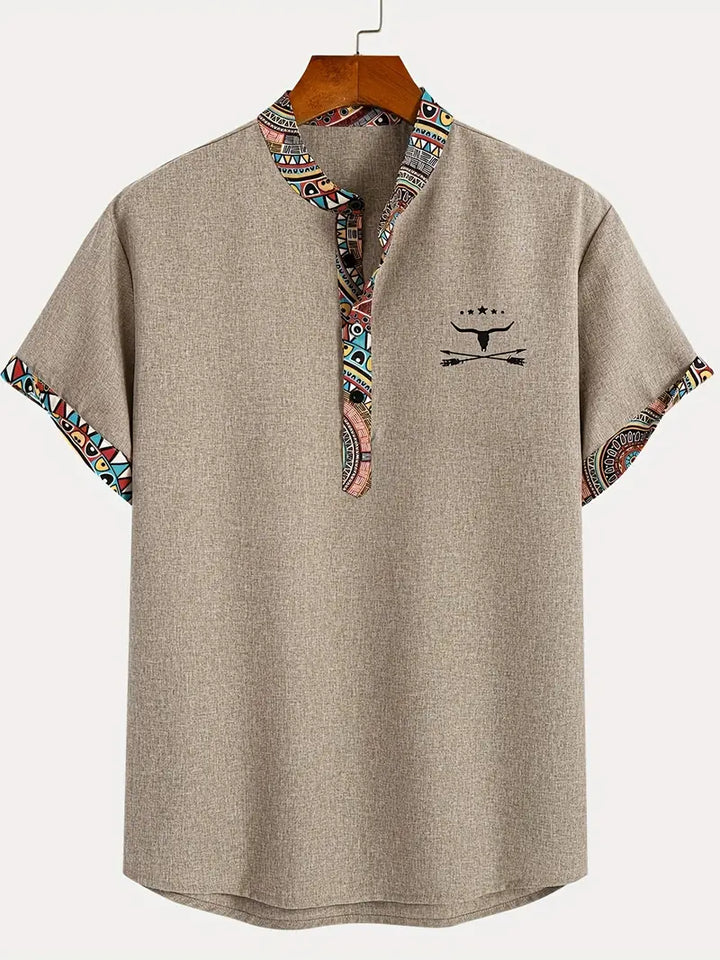 Murat - Elegante Camisa De Manga Corta