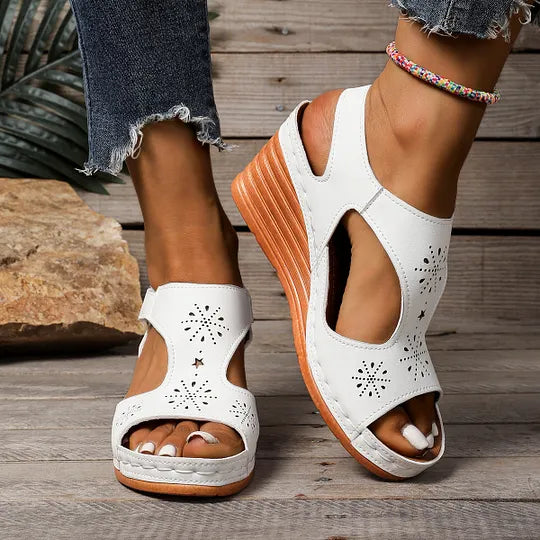 Setia - Cómodas Sandalias Con Cuña