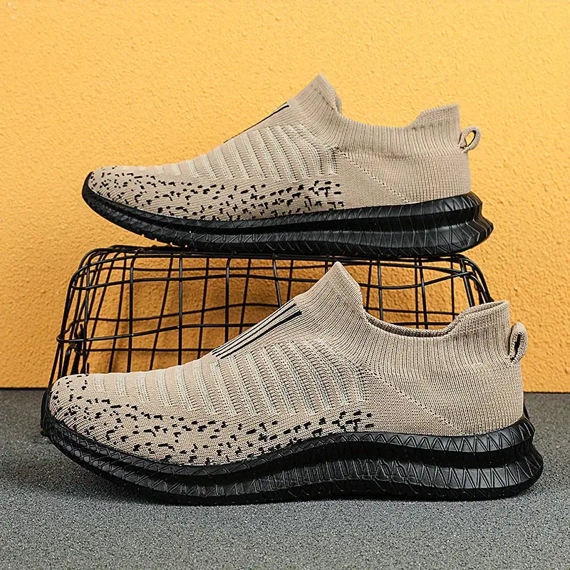 FlexStride - Zapatillas Deportivas De Punto Ligeras y Transpirables