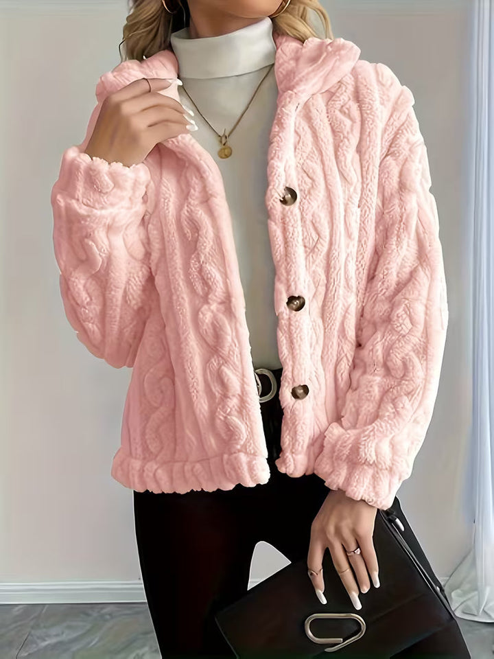 Losina - Chaqueta De Peluche Con Textura De Trenzado