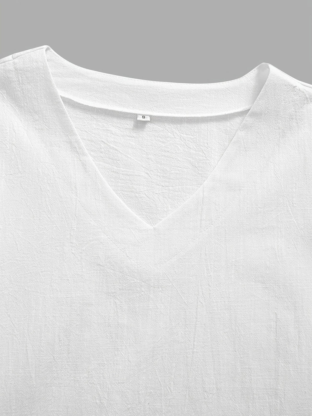 Mattea - Informal Ajuste Holgado Arriba Con Cuello En V