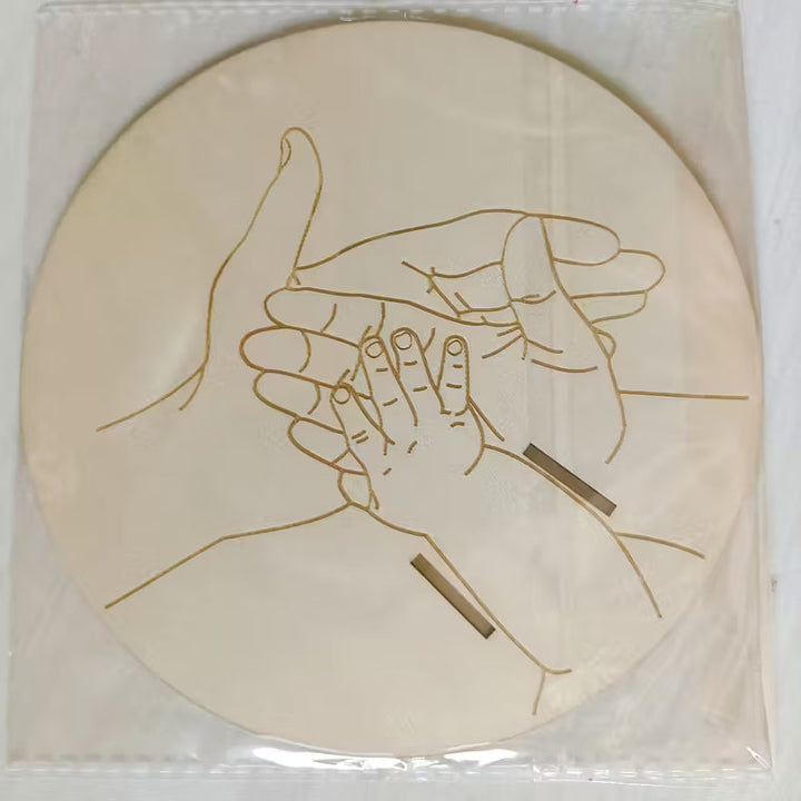 BirthMark - Placa de Madera para Pulsera de Nacimiento
