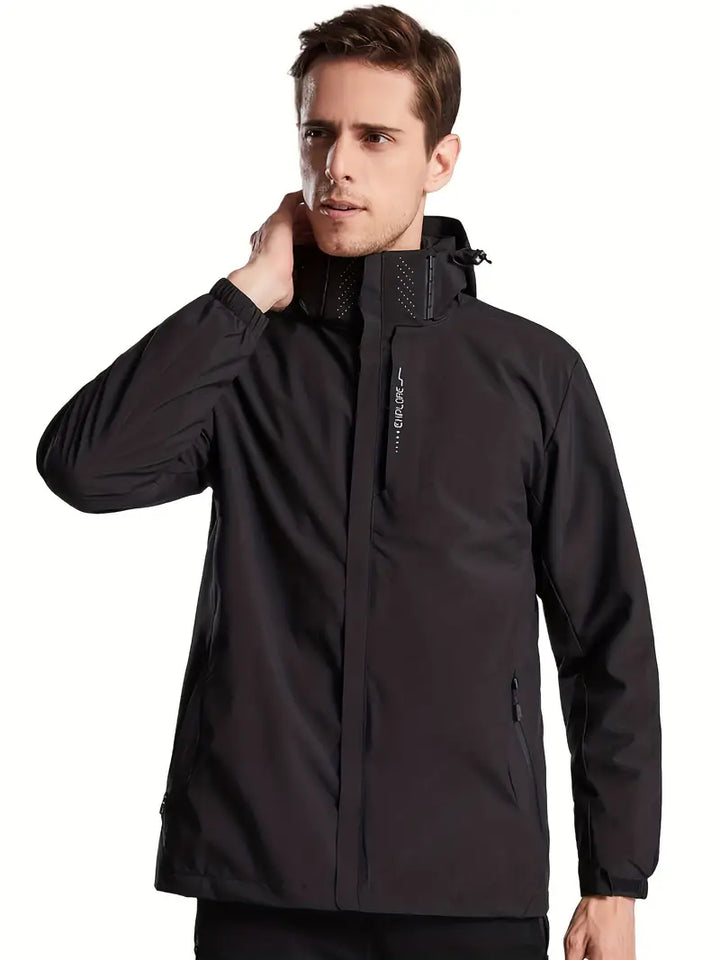 Norberto - Chaqueta Impermeable De Manga Larga