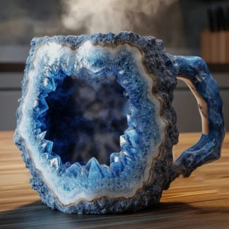 CrystalMug - Tazas De Café De Cristal Mineral