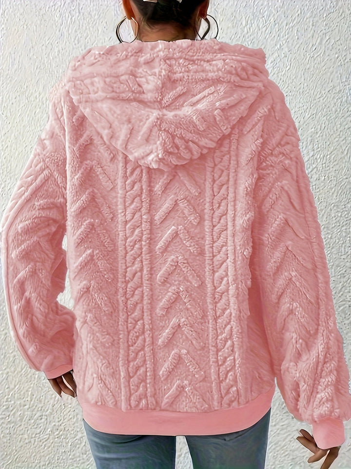 Andrine - Manga Larga Con Capucha Chaqueta