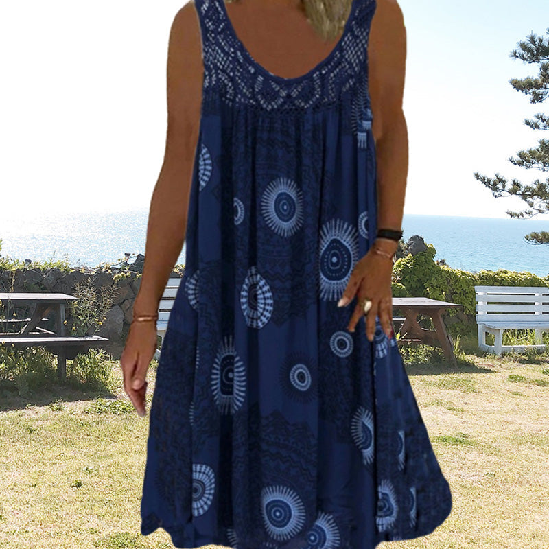 Paduch - Informal Verano Sin Mangas Vestido Con Estampado