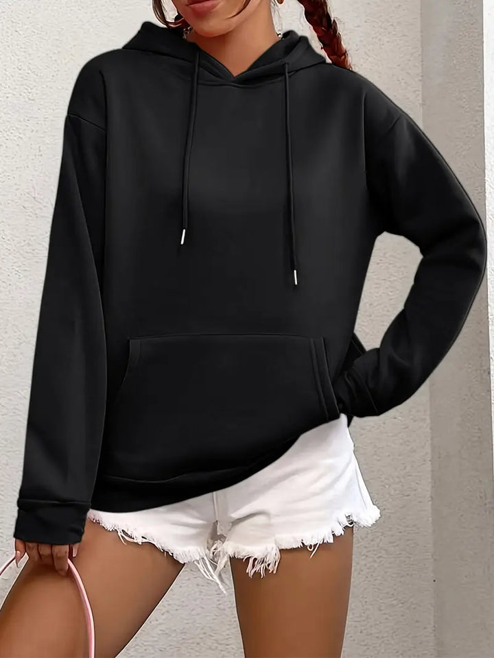Vanora - Sudadera Con Capucha De Manga Larga y Bolsillos