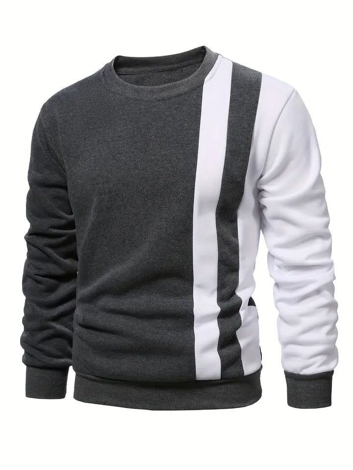 Blaine - Sudadera Elegante Con Rayas En Contraste