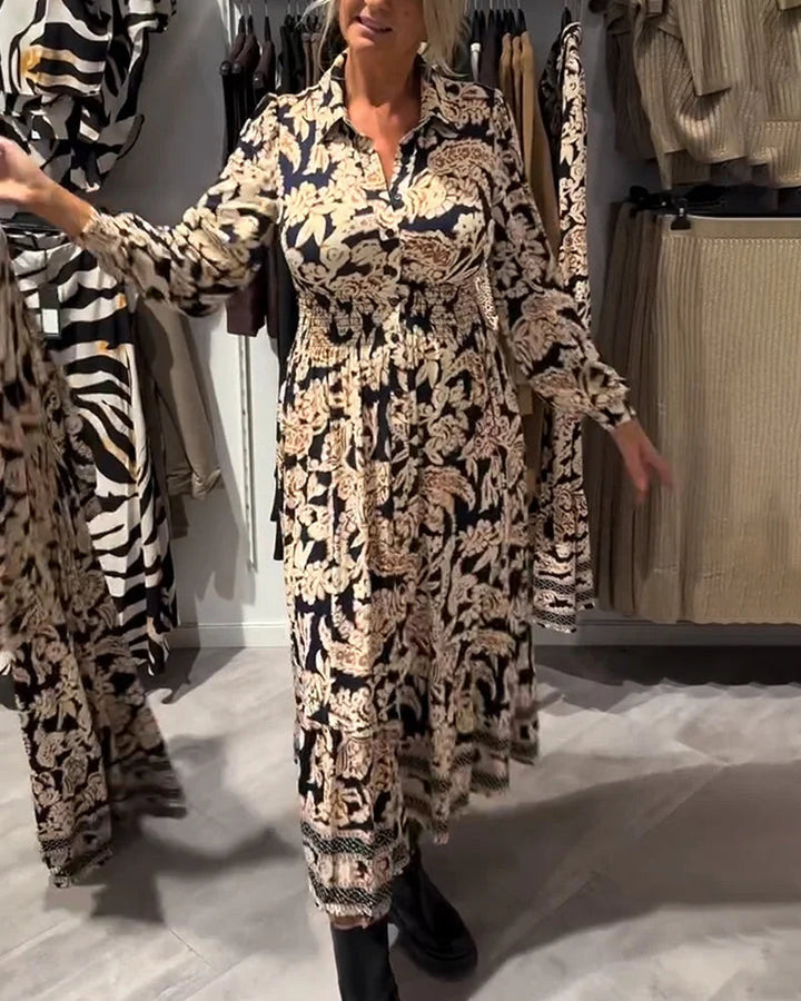 Merle - Vestido Con Estampado De Moda