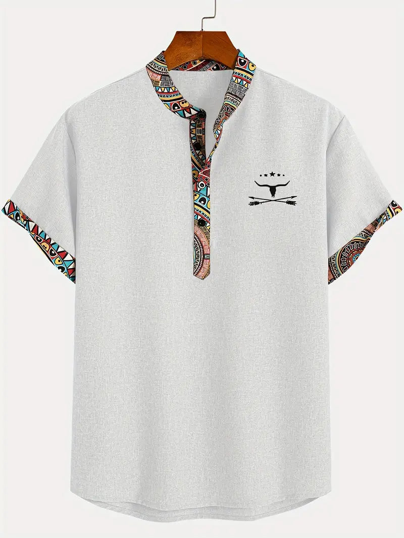 Murat - Elegante Camisa De Manga Corta