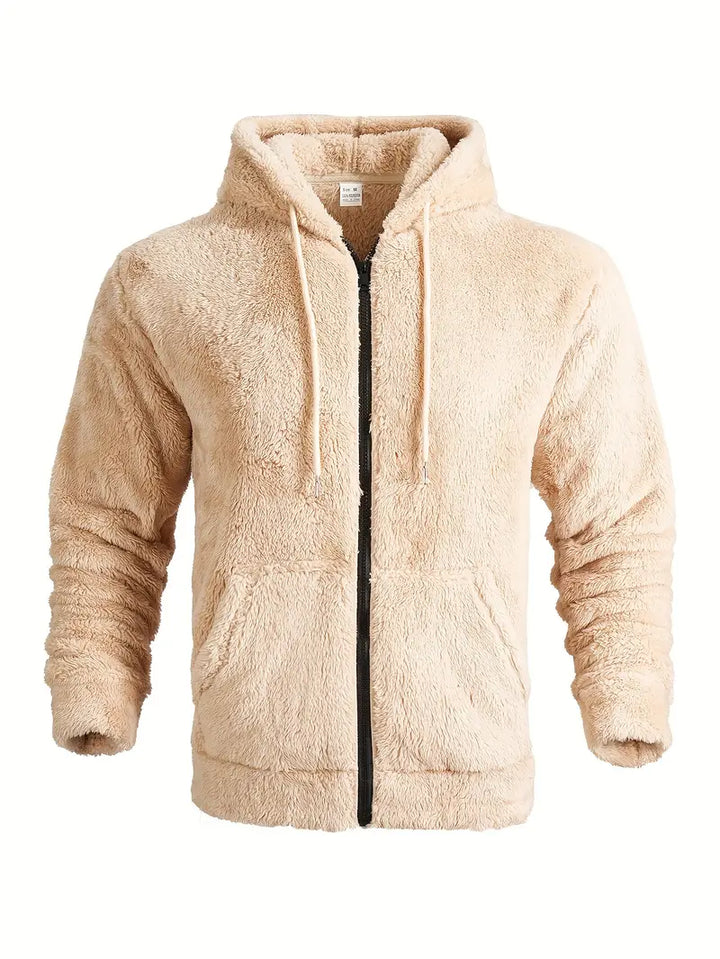 Ushakov - Sudadera Con Capucha y Cremallera Manga Larga Estilo Informal