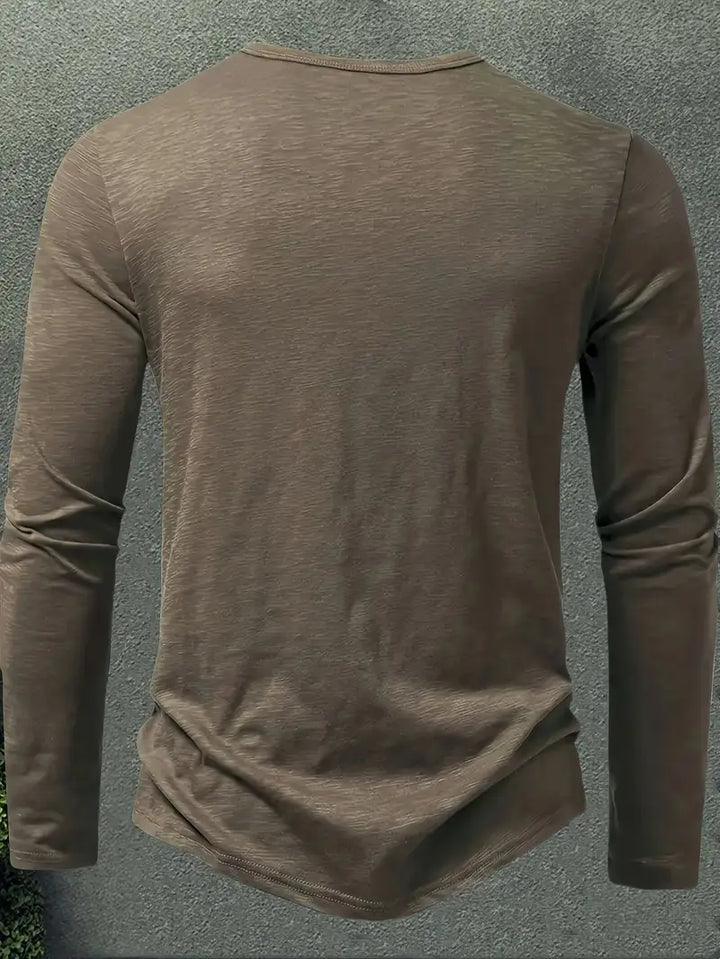 Zekeriya - Camisa de Manga Larga con Botones