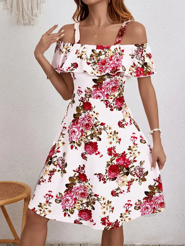 Rosanne - Elegante Vestido Con Estampado Floral