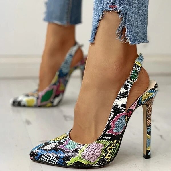Sigourney - Elegantes Zapatos De Tacón Alto