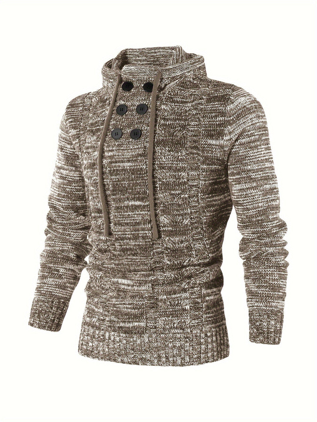 Damiaan - Sudadera Con Capucha De Manga Larga Informal