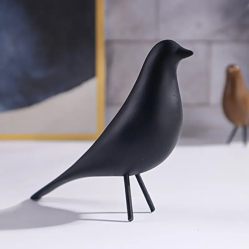 DecoPerch - Conjunto De Estatuas Abstractas De Pájaros Arte Déco