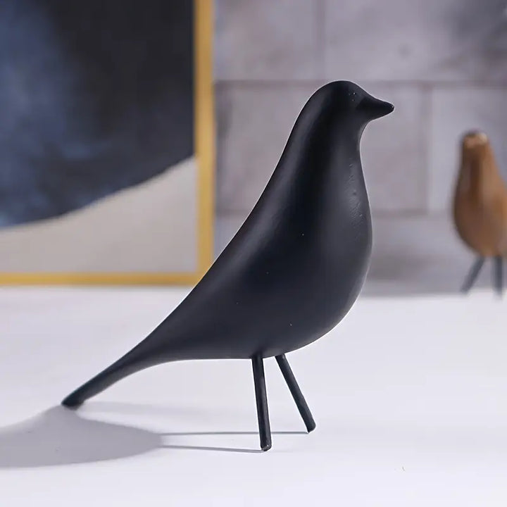 DecoPerch - Conjunto De Estatuas Abstractas De Pájaros Arte Déco