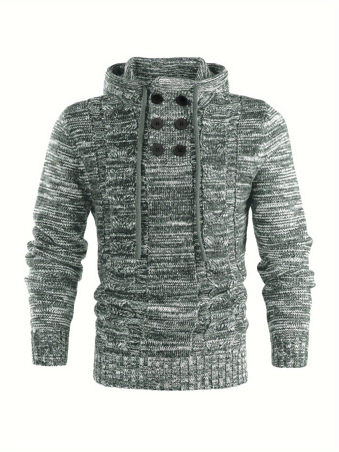 Damiaan - Sudadera Con Capucha De Manga Larga Informal