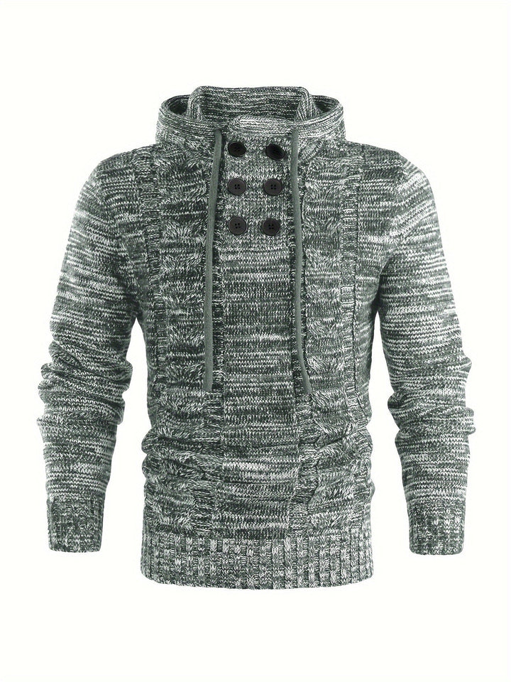 Damiaan - Sudadera Con Capucha De Manga Larga Informal