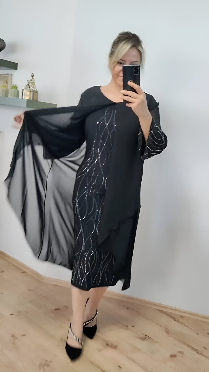 Nienke - Elegante Vestido Cruzado
